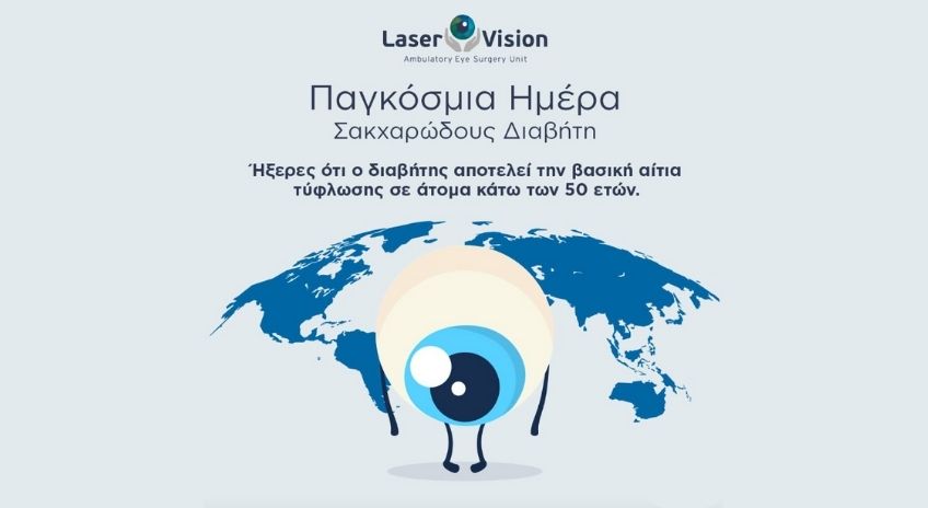 LaserVision, Οφθαλμίατρος, Κανελλόπουλος, Παγκόσμια,ημέρα,διαβήτη